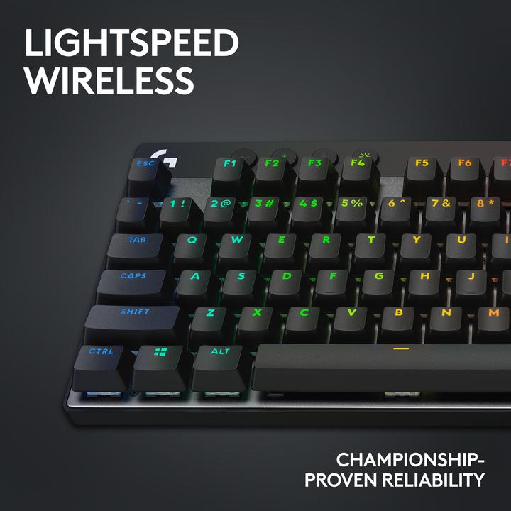 Actual product image Logitech G Pro X TKL Lightspeed (Swiss, Cable, Wireless)