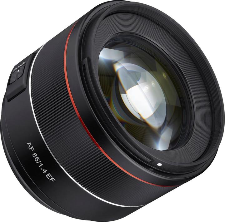 Actual product image Samyang AF 85mm f/1.4, Canon EF (Canon EF, Canon EF-S, APS-C / DX, full size)
