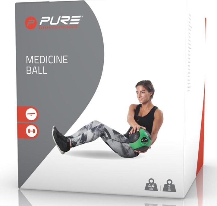 Image du produit Pure2improve Ballon de médecine (2 kg, 200 mm)