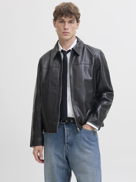 Produktbild Jack & Jones Jorclean Leather Jacket Styd Aw25 (M)