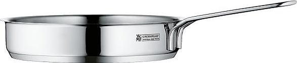 Produktbild WMF Edelstahlpfanne Bratpfanne 18cm Pfanne klein Induktion unbeschichtet (18 cm, Bratpfanne, Edelstahl)