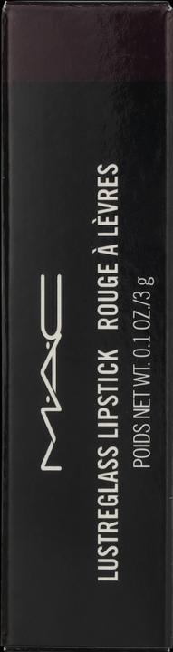 Actual product image MAC Cosmetics Lusterglass Lipstick (Succumb to Plum)