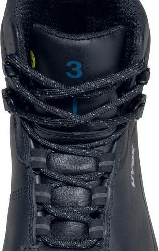 Produktbild Uvex 3 MACSOLE Stiefel S3 68613 schwarz Weite 12 Grösse 41 (S3, 41)