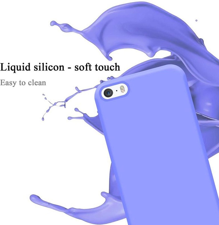 Produktbild Cadorabo TPU Liquid Silicone Case Cover (Apple iPhone 5)