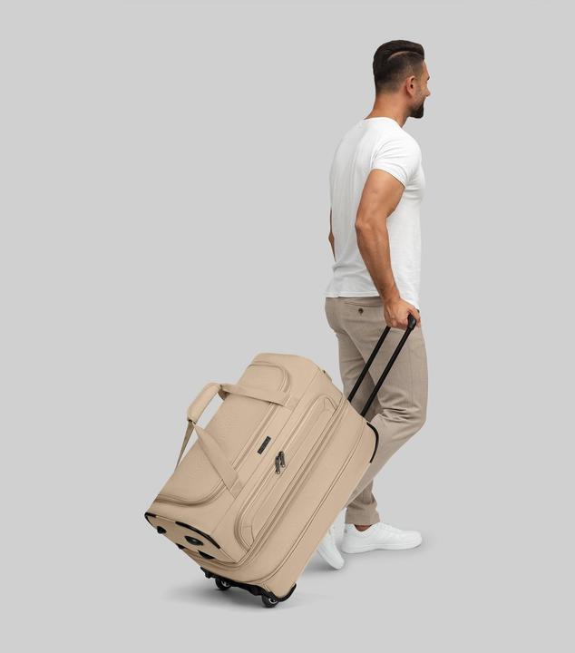 Produktbild Redolz Duffle Essentials 2 Rollen Reisetasche 55 cm mit Dehnfalte (43 l)