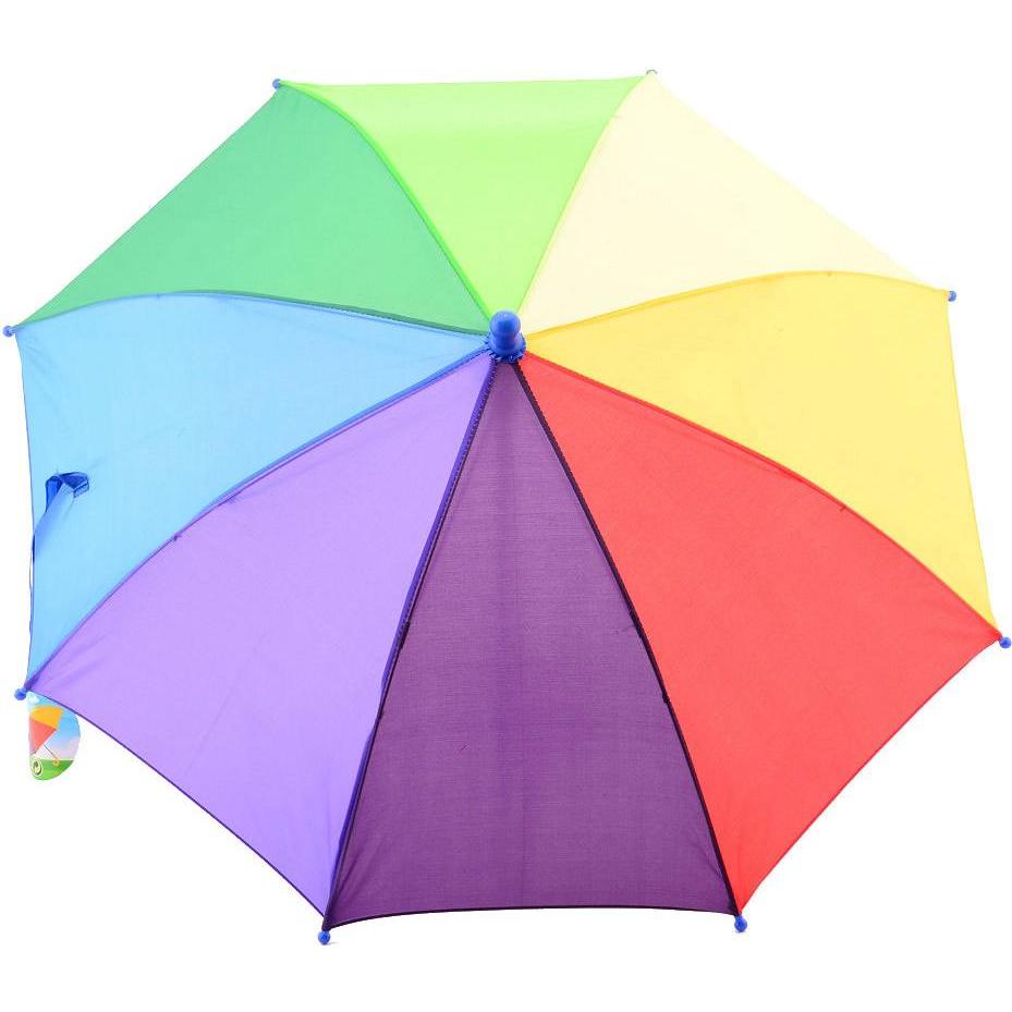 Johntoy, Unisex, Regenschirm, Regenbogenschirm, Mehrfarbig