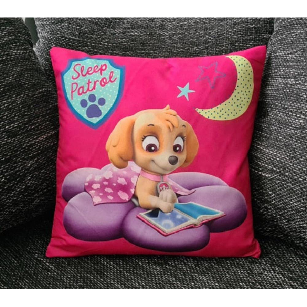Tinisu, Dekokissen, Paw Patrol Kissenbezug fÃ¼r Kinder - Sleep Patrol / 40cm x 40cm (40 x 40 cm)