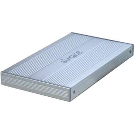 Aixcase AIX-SUB2S (2.5"), Festplattengehäuse, Silber