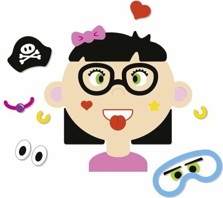 Immagine prodotto Goki Gioco di calamite Ragazza dalla faccia divertente (Tedesco)