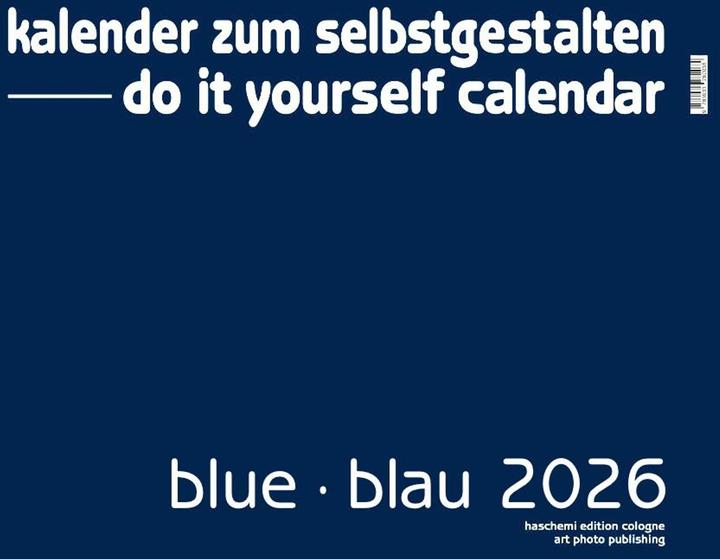 Produktbild Blue - Blau 2018 - Blanko Gross XL Format