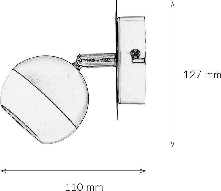 Image du produit Licht-Erlebnisse Spot projecteur Noah (GU10)