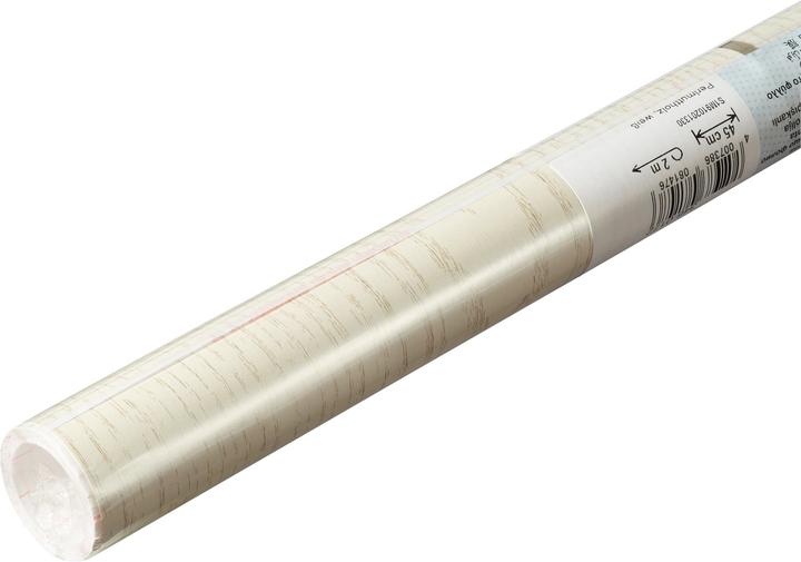 Produktbild D-C-Fix Dekofolien selbstklebend Perlmuttholz weiss (45 x 200 cm)