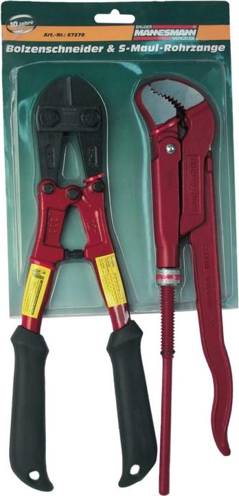 Produktbild Mannesmann 2-tlg. Satz Bolzenschneider 300 mm und (395 mm)