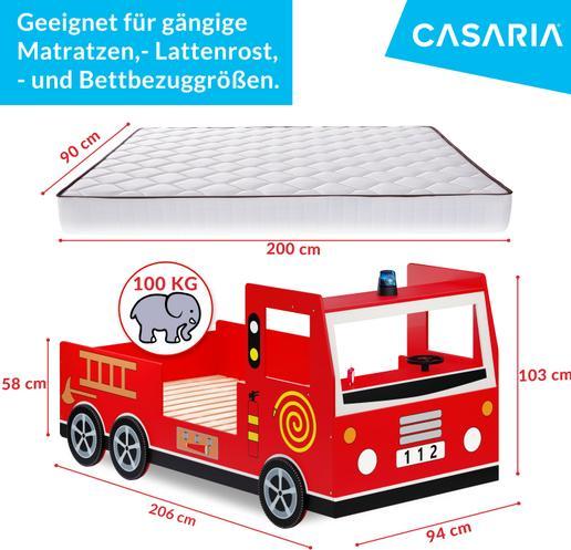 Actual product image Casaria Fire brigade (90 x 200 cm)