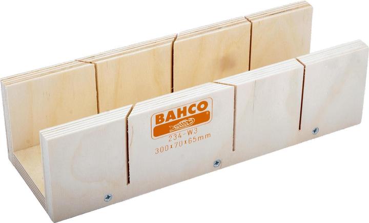 Produktbild Bahco Schneidlade aus geleimtem Holz 245 mm x 77 mm x 53 mm