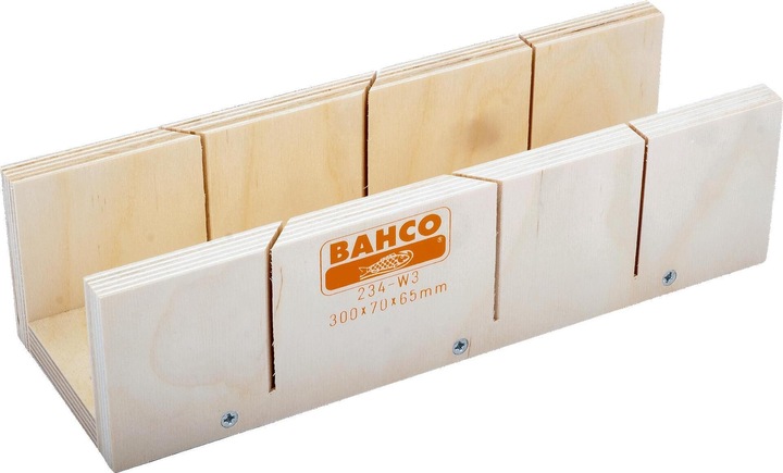 Immagine prodotto Bahco Cassetto di taglio in legno incollato 245 mm x 77 mm x 53 mm