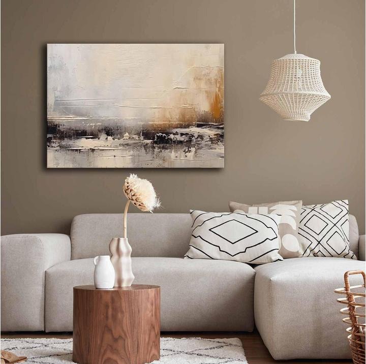 Image du produit Wallxpert Bild Grau/Schwarz (100 x 70 cm)
