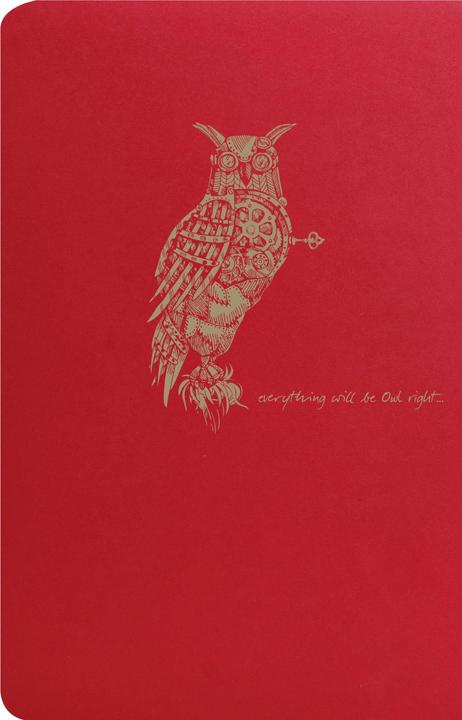 Actual product image Clairefontaine Flying Spirit Notebook (Checked, Hardcover)