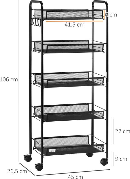 Actual product image Jamb Serving trolley