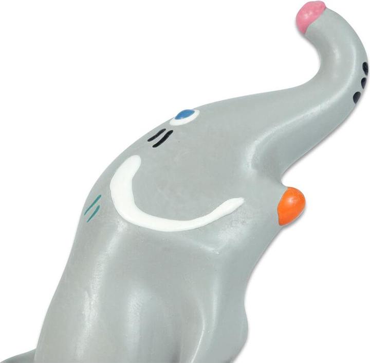 Actual product image Erco "Elephant" joke condom Hand-painted, natural rubber, grey (1 pcs.)