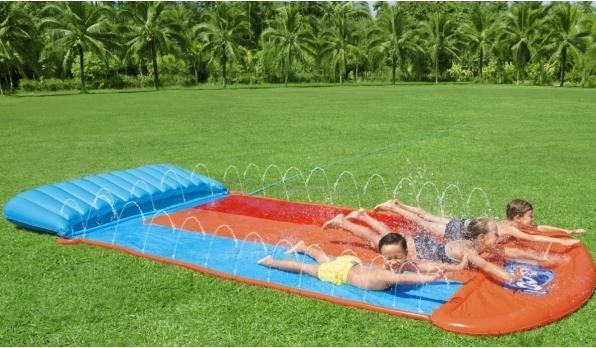 Actual product image Bestway H2OGo Tsunami Splash Triple Slide (4.72 m)