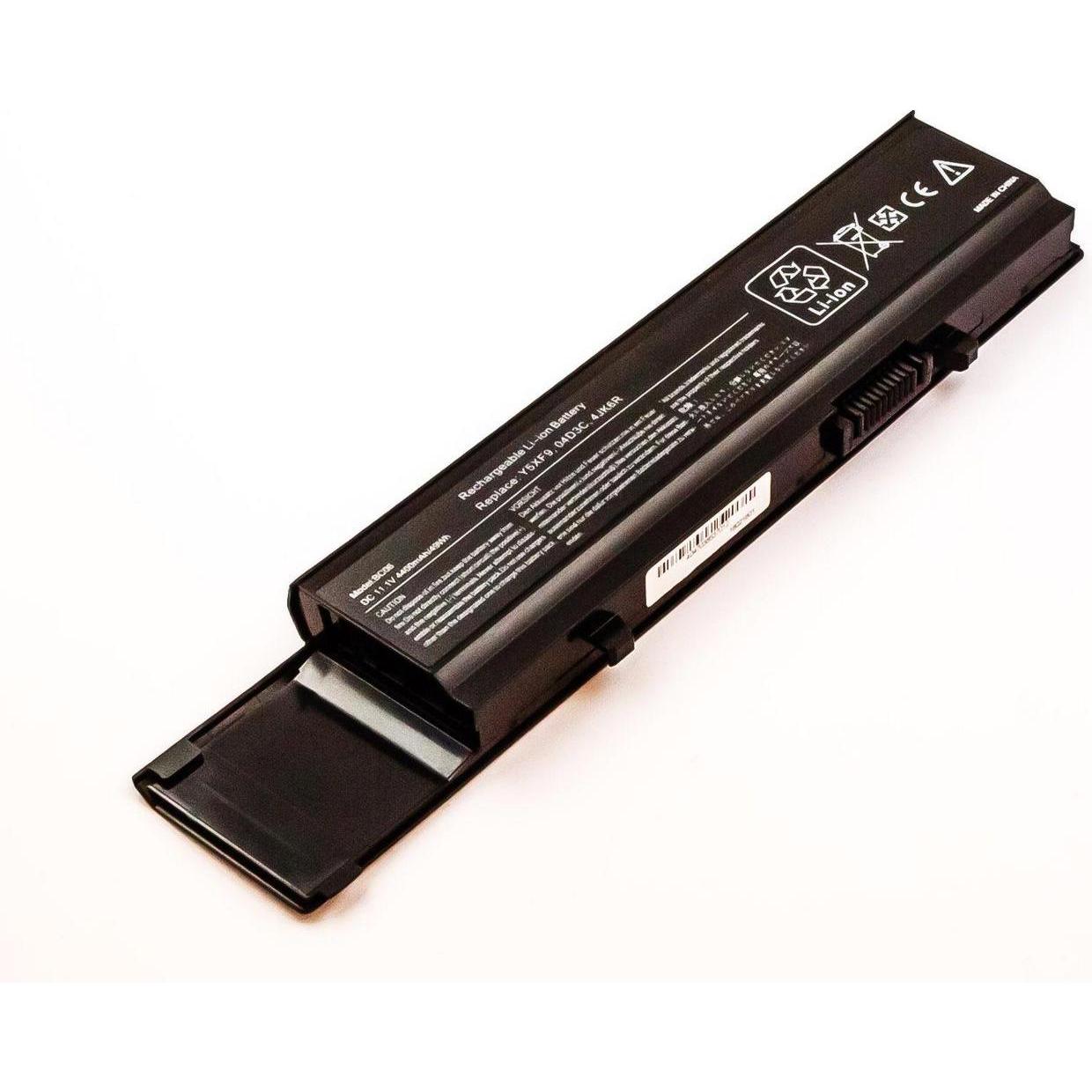 CoreParts MBI2204 Notebookakku (6 Zellen, 5200 mAh), Notebook Akku, Schwarz