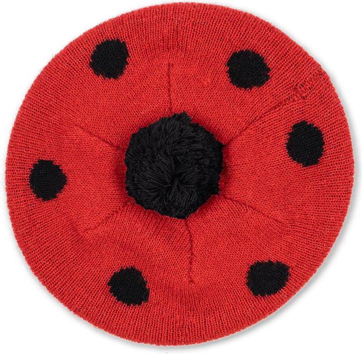 Actual product image Konges Slojd Ladybug Mütze Barbados Cherry