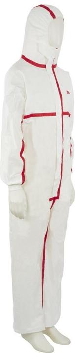 3M Protective suit 4565 white/red, type 4/5/6 size S (S)