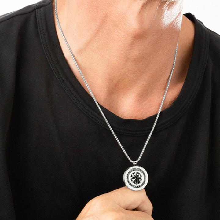 Image du produit Lotus Collier (Acier inoxydable, 55 cm)