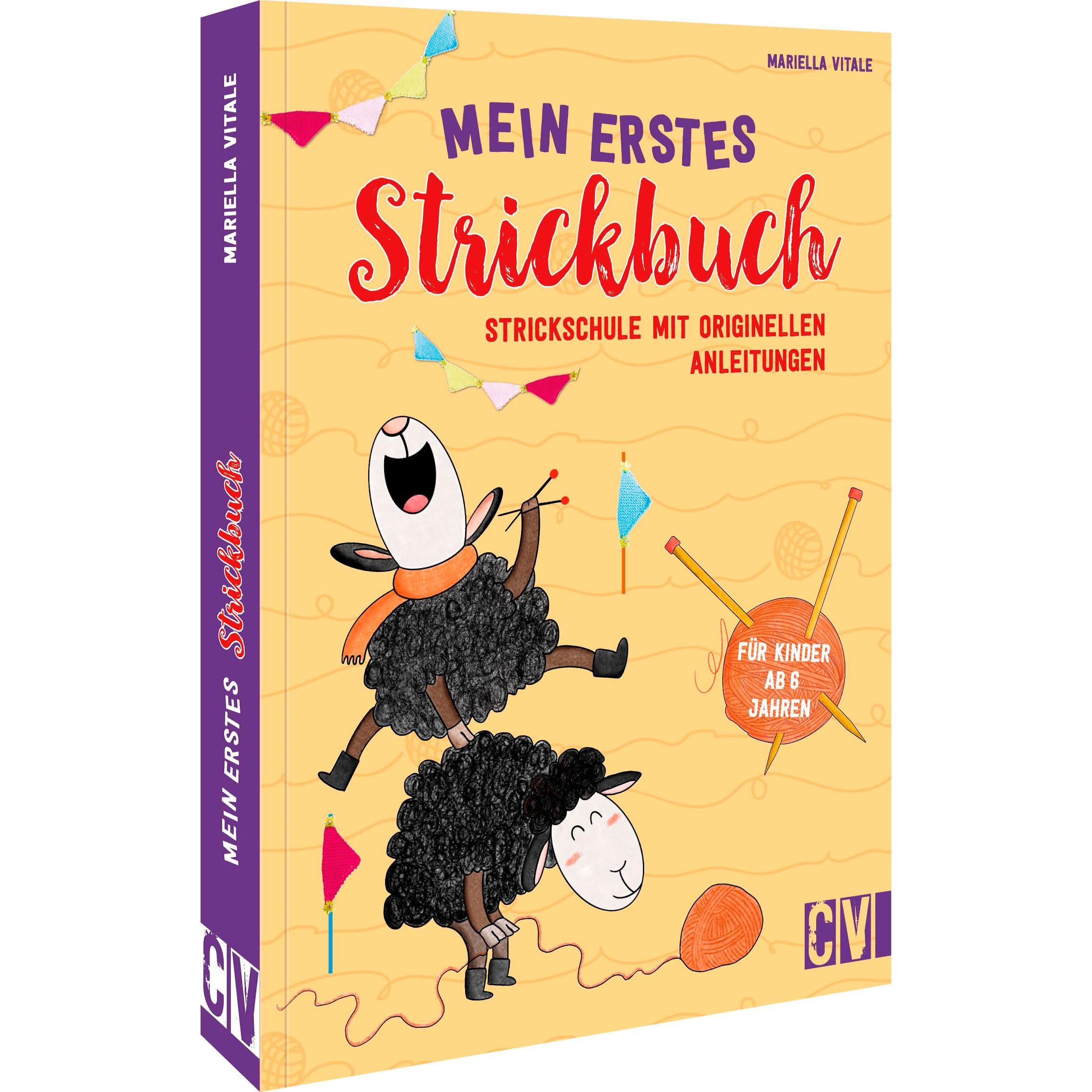 Mein erstes Strickbuch, Ratgeber von Mariella Vitale, Stephanie van der Linden