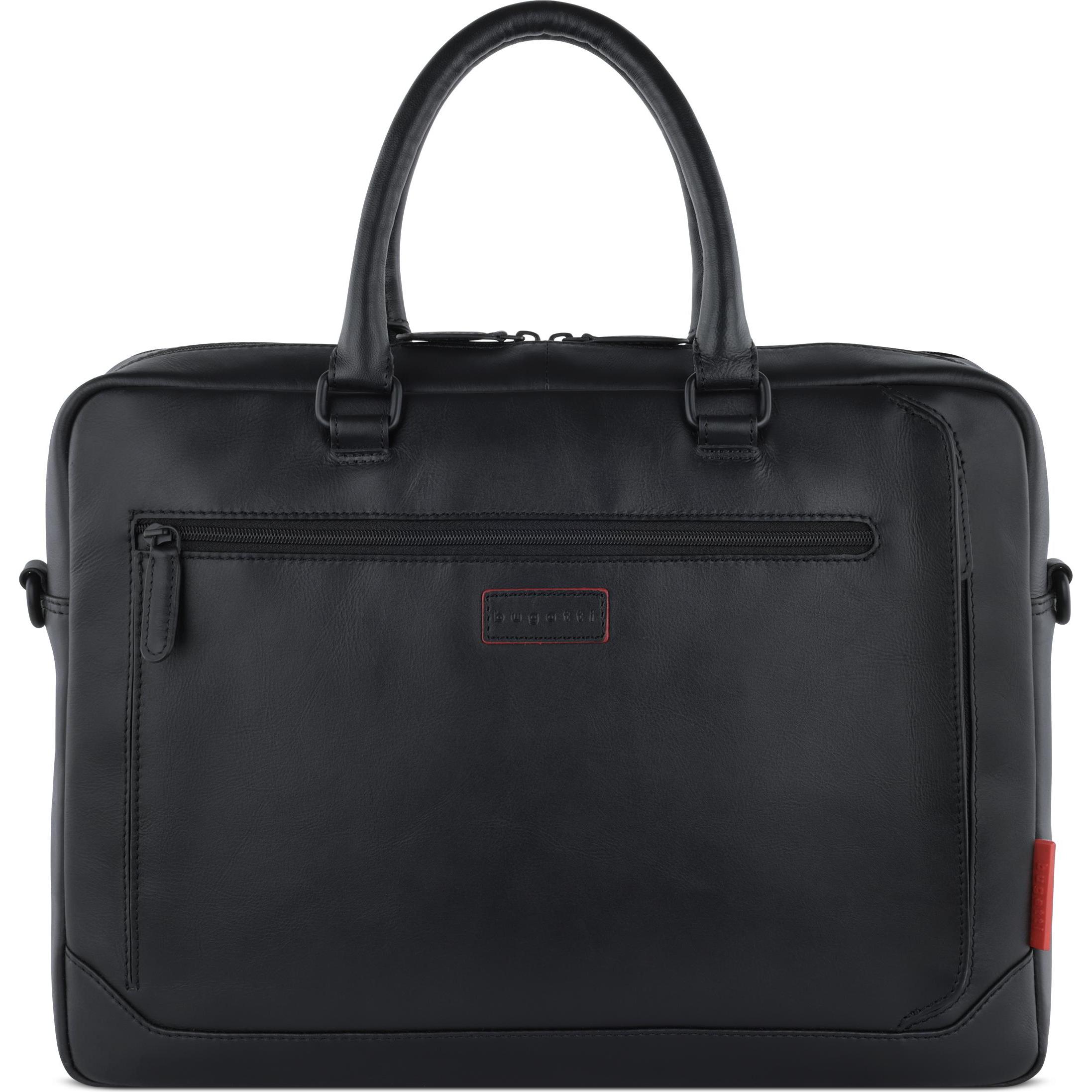 Bugatti, Handtasche, Clark Aktentasche, Schwarz
