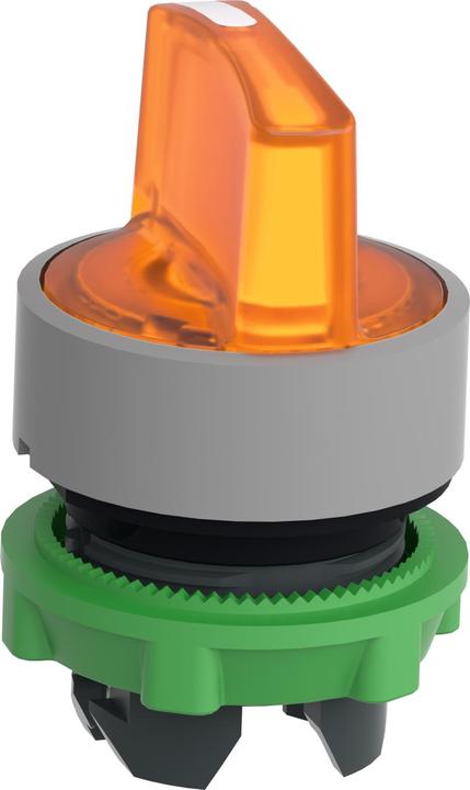 Actual product image Schneider Electric Illuminated selector switch, front, plastic, ZB5AK1753C0