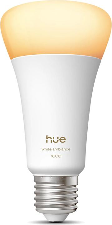 Produktbild Philips Hue A60 - E27 pre - 1600 - 1-pak (E27, 11.80 W, 1600 lm, 1 x, D)