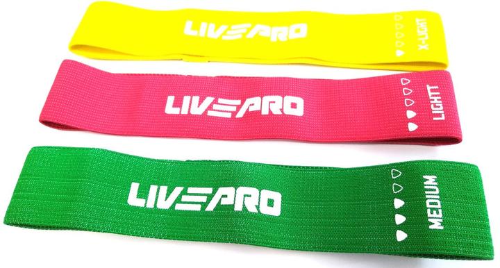 Actual product image Livepro Hip Band, Fitnessbänder, Loops (0.33 m)