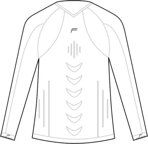 Produktbild Fuse F Lite Body Megalight 140 Longshirt, weiss, XL (XL)