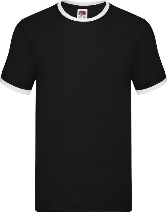 Produktbild Fruit of the Loom Ringer TShirt (S)