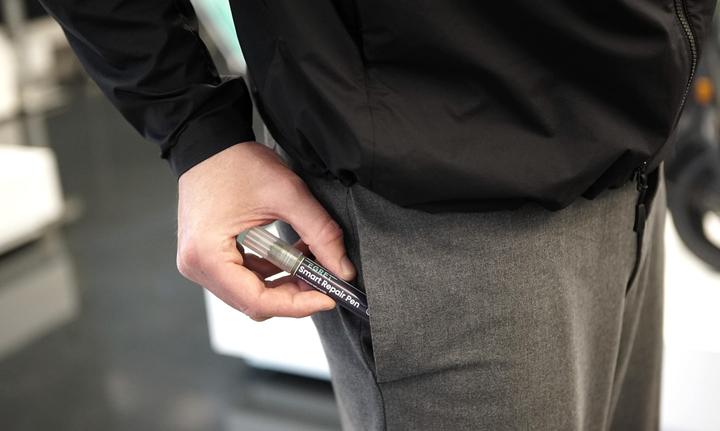 Actual product image Egret Lackstift Forest Green