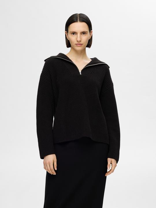 Immagine prodotto Selected Femme Maglia con mezza zip (XL)