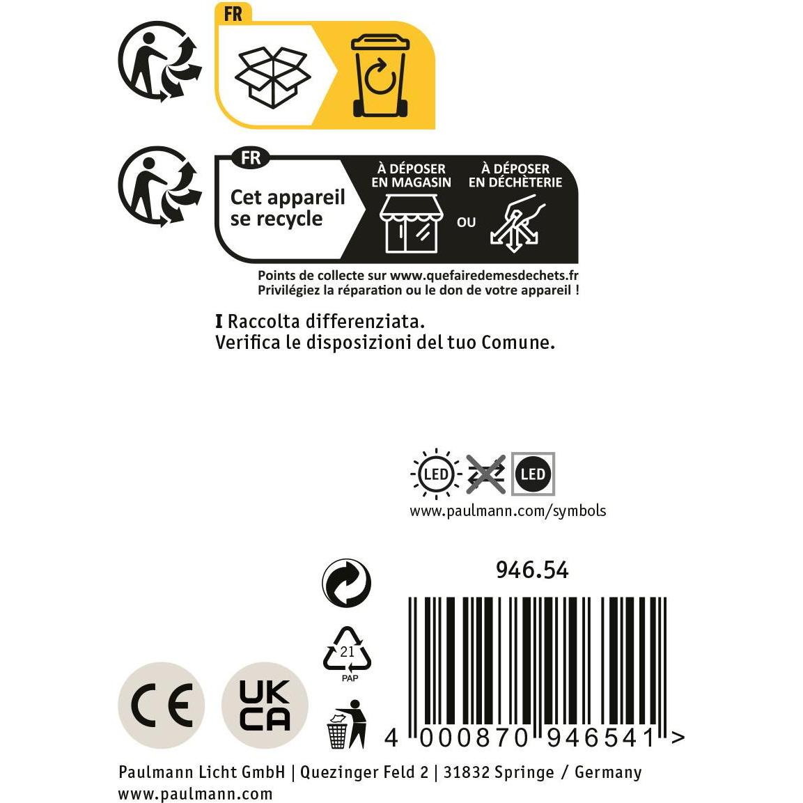 Thumbnail - Paulmann, Gartenbeleuchtung, Bodeneinbauleuchte Durea (850 lm, IP67)