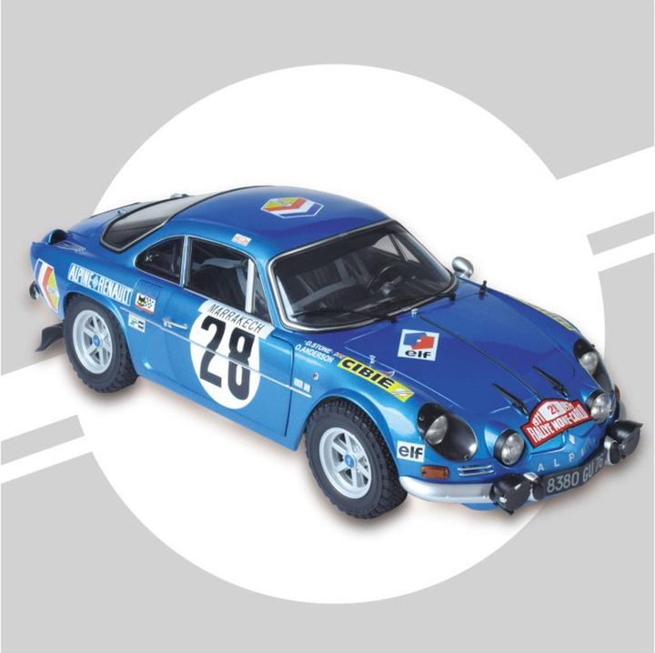 Actual product image 1:8 IXO Renault Alpine A110 Rally (WB)