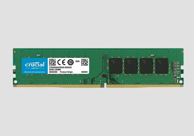 Image du produit Crucial CT8G4DFS824A (1 x 8GB, 2400 MHz, RAM DDR4, DIMM)