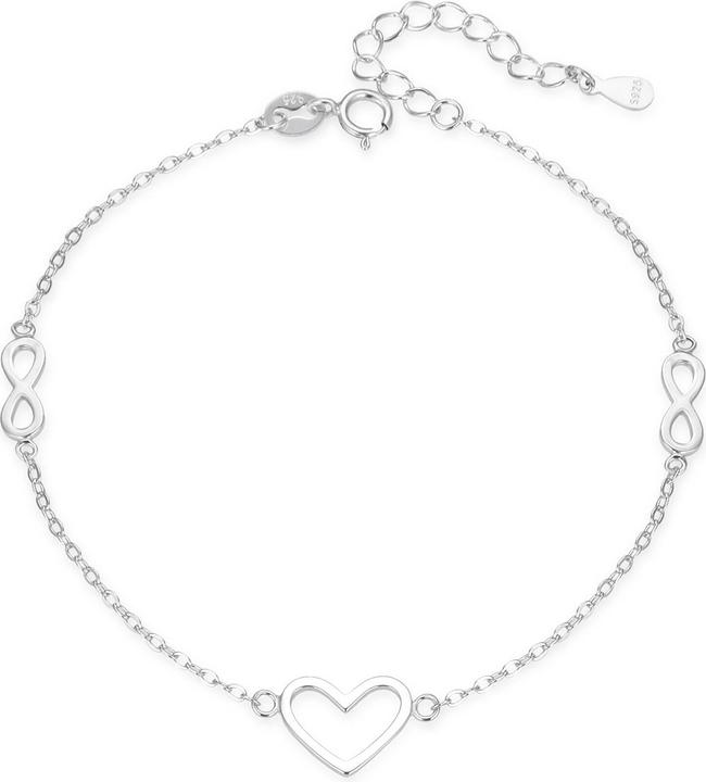 Immagine prodotto Agato Elegante bracciale in argento Infinity Love AGB776/21 (Argento)