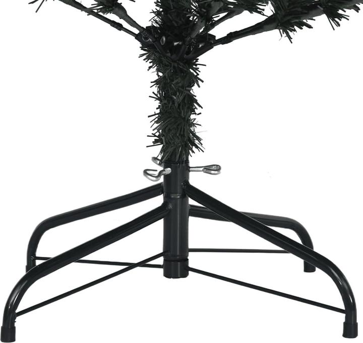 Actual product image vidaXL Künstlicher Weihnachtsbaum Tannenbaum Christbaum Kunstbaum 300 LEDs 180cm (180 cm)