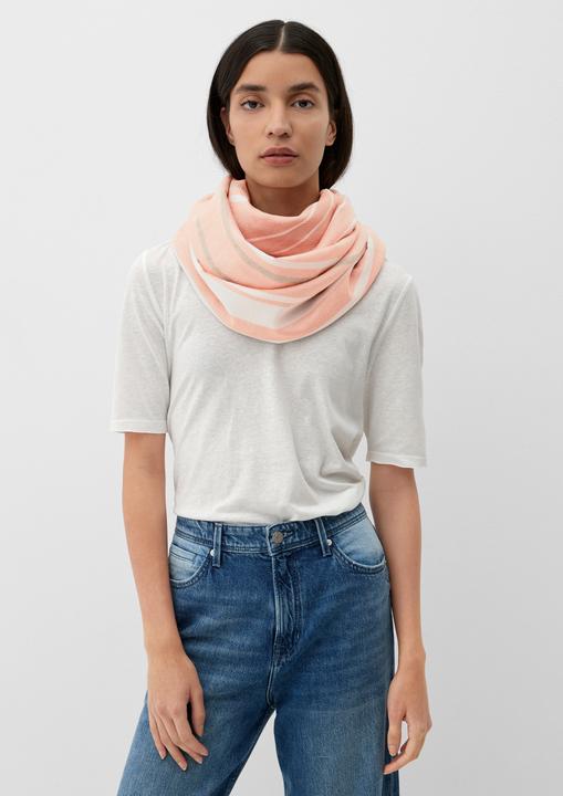 Produktbild s.Oliver Loop-Schal mit Streifenmuster