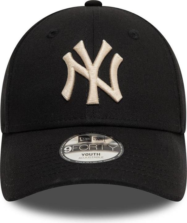 Produktbild New Era 9Forty Kinder Cap - New York Yankees schwarz - Youth