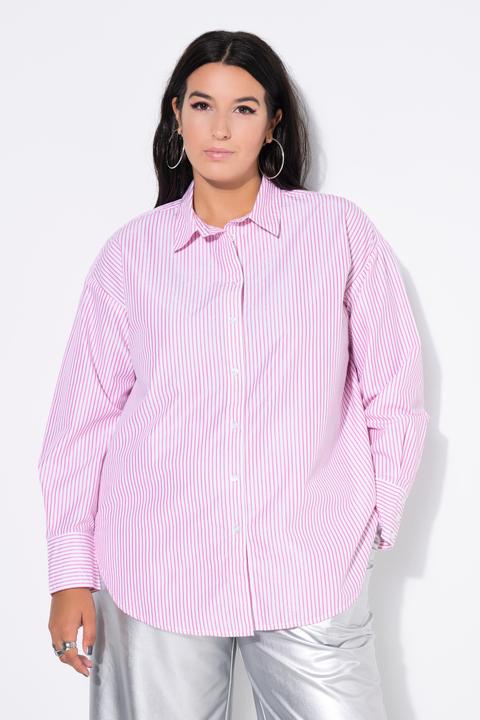 Immagine prodotto Studio Untold Camicia dal taglio oversize con righe glitterate (60)