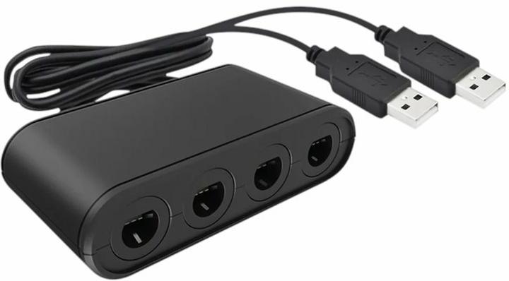 Image du produit Steelplay Adaptateur contrôleur GameCube -neliporttinen adapteri, Switch (Switch)