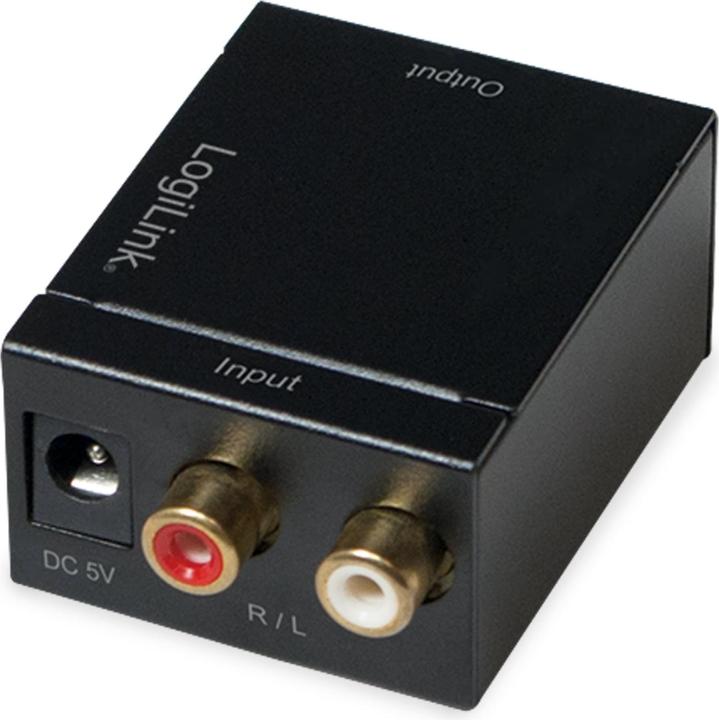 Image du produit LogiLink Convertisseur audio analogique (Analogique -> Numérique)