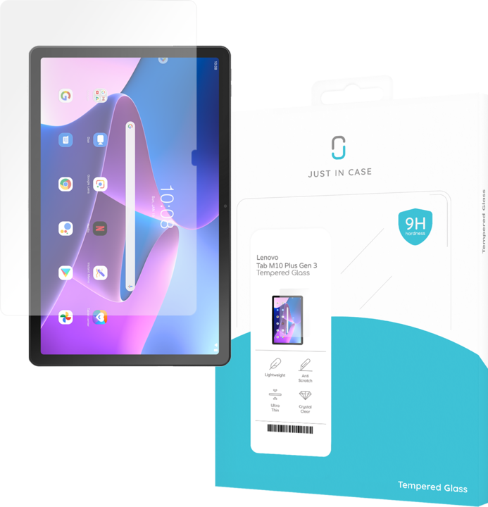 Produktbild Cazy Schutzglass Kompatibel mit Lenovo Tab M10 Plus Gen 3 - Displayschutz Tempered Glass (1 Stück, Tab M10 Plus Gen 3)