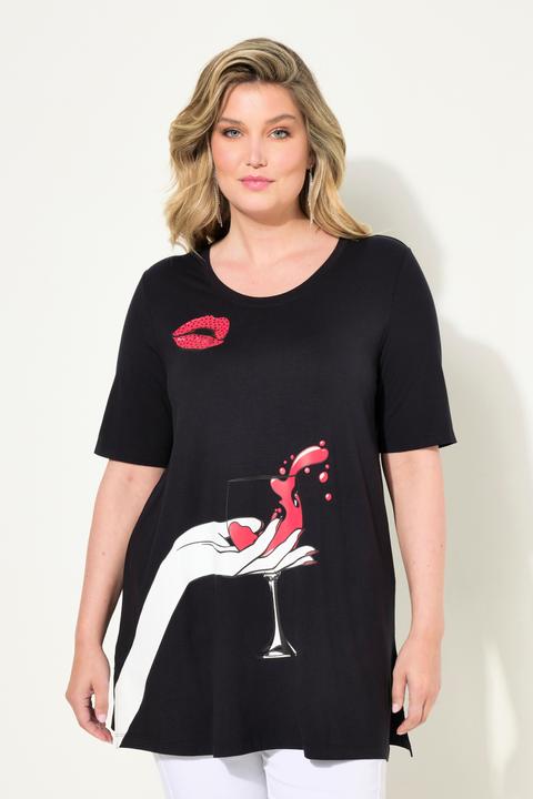 Produktbild Miamoda T-Shirt, A-Linie, Lifestyle-Druck, Halbarm (44)